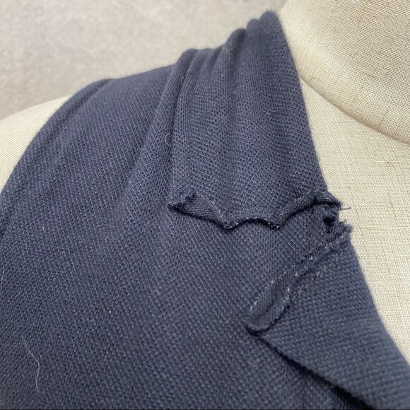 Osklen black sleeveless henley Pique‎ knitted weave harem jumpsuit size small - Picture 6 of 16